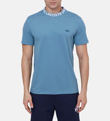 Cotton Piqué Logo Collar T-shirt