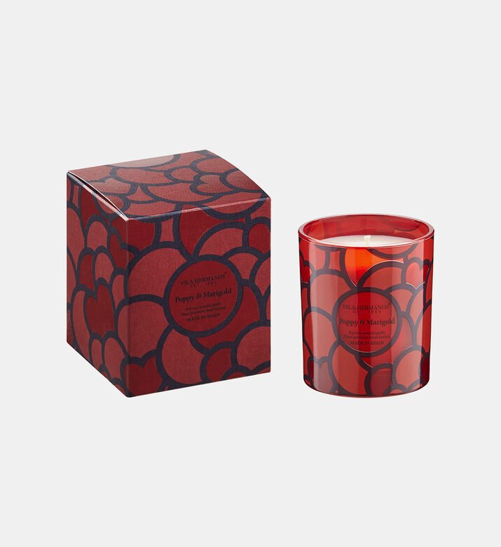 Ladenac 70s Poppy Marygold Candle Jar, Poppy, 500-gr, Packshot View