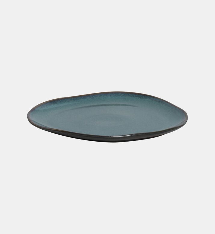 Organic Stoneware Oval Dinner Plate