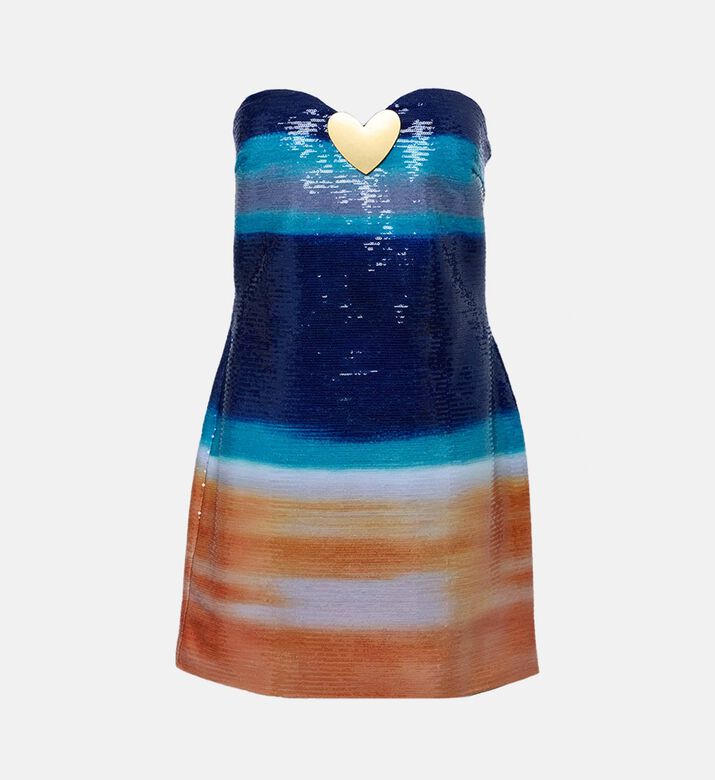 JW PEI Metallic Heart Sequin-embellished Dress, Packshot View