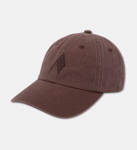 The Attico Logo Embroidery Baseball Cap, Dark-purple, Packshot View