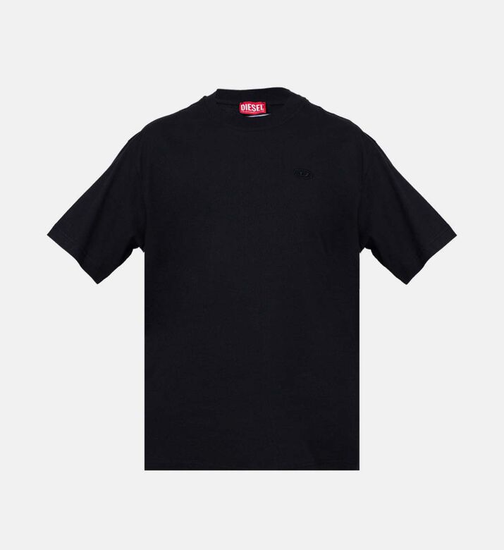 تيشيرت قطن بلوغو مطرز