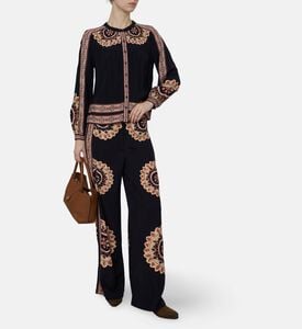 Ba and Sh Printed Long-sleeve Shirt, Model View