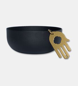 Noorena Bowl Hamsa, Gold, 14-cm, Packshot View