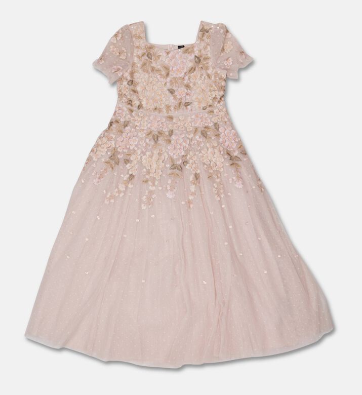Needle & Thread Dress Wisteria, Pink, 6y, Packshot View