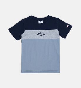 Champion Curved Logo-detail Color-block T-shirt, Packshot View