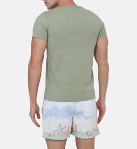 تيشيرت بويتو مطرز بعبارة أوت أوف أوفيس