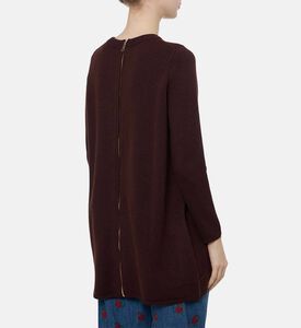 Ba and Sh Zip Fastening Long-sleeve Mini Dress, Model View