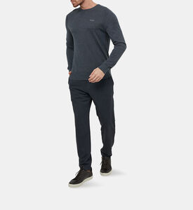 سترة رجالية من حرير قطني محبوك