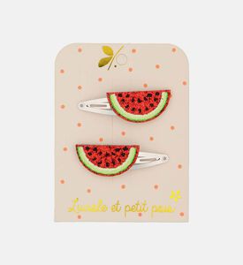 مشبك شعر بشكل بطيخة