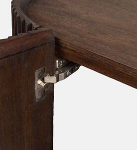 Versmissen Pogoro Mindi Steel Buffet Table, Packshot View