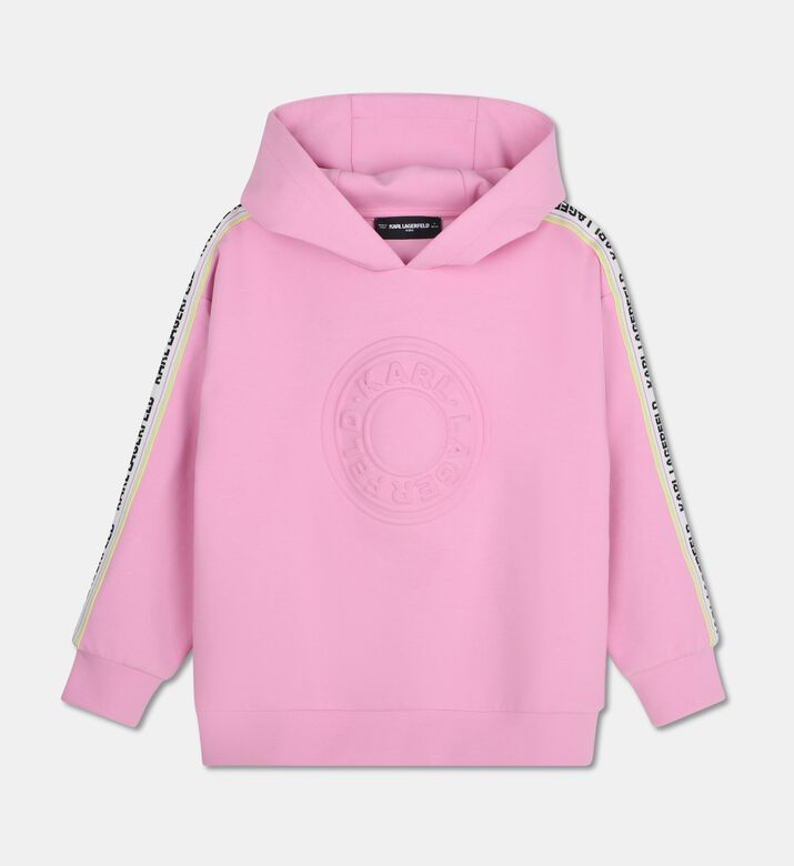 Karl Lagerfeld Logo Tape Hoodie, Packshot View