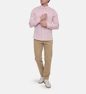 Vince Button-down Long-sleeve Shirt, Model View