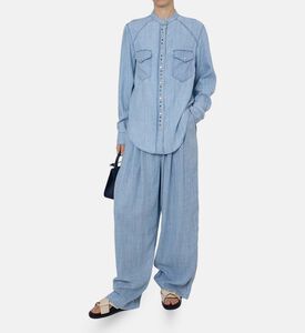 High-waisted Wide-leg Pants