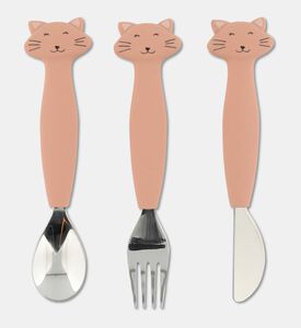 Trixie Mrs. Cat Stainless Steel Cutlery Set, Packshot View