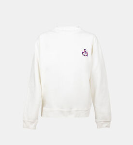 سويت شيرت بطبعة لوغو