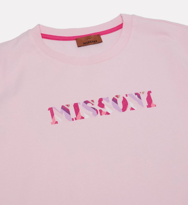 Missoni Logo-print Crewneck Regular-fit T-shirt, Packshot View