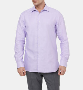 قميص قطن بياقة كلاسيكية