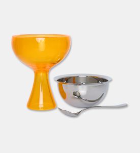 Alessi Big Love Bowl Spoon, Orange, Packshot View