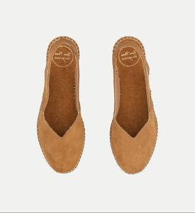 Betty Suede Leather Mid-wedge Espadrille