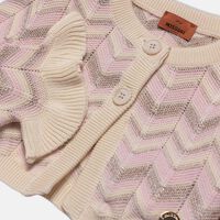 Chic Chevron Knit Cardigan
