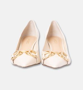 Arezzo Shoes Med Heel, Cream, Eu-37, Packshot View