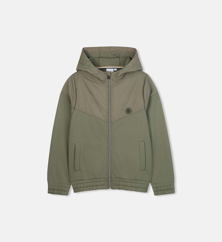 Hooded Jogging Cardigan
