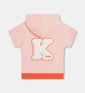 سويت شيرت صوف خفيف بغطاء رأس