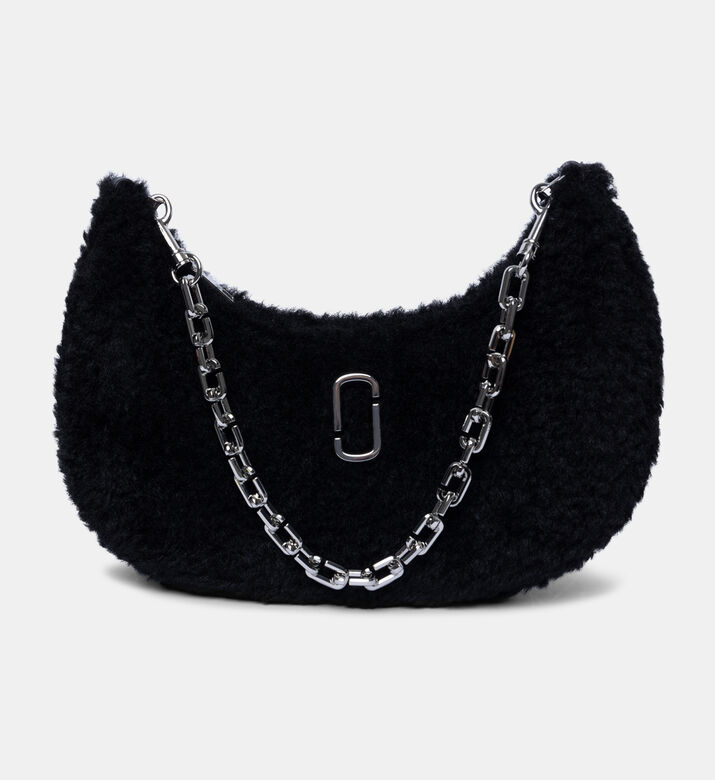 The Teddy Plush Curve Bag