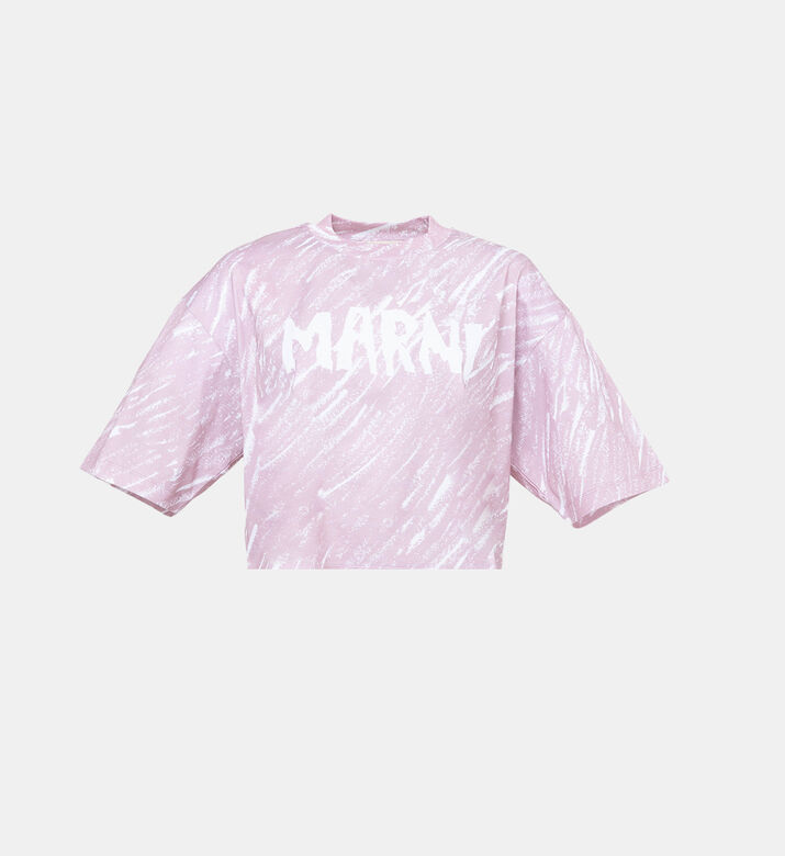 تيشيرت قصير بأكمام قصيرة