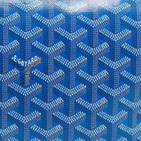 Goyard Goyardine Coated Canvas Leather Conti Pouch Preowned