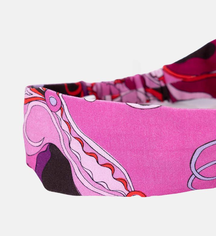 Colorful Abstract-print Hairband