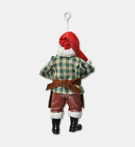 Clayre & Eef Hanger Santa Claus 9x6x17 Cm, Packshot View