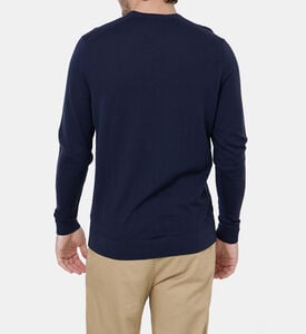 V-neck Long Sleeved Wool Sweatshirt V-neck Long Sleeved Wool Sweatshirt