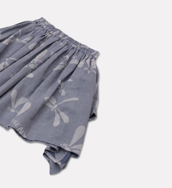 Kenzo Jacquard Kimono Cotton Skirt, Packshot View