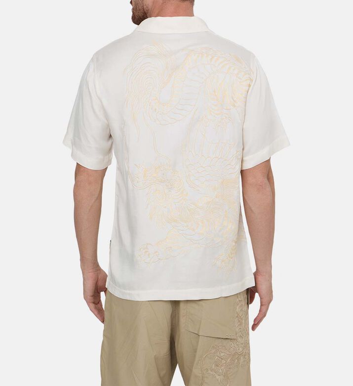 Tiger Dragon Japanese Cupro Twill Shirt