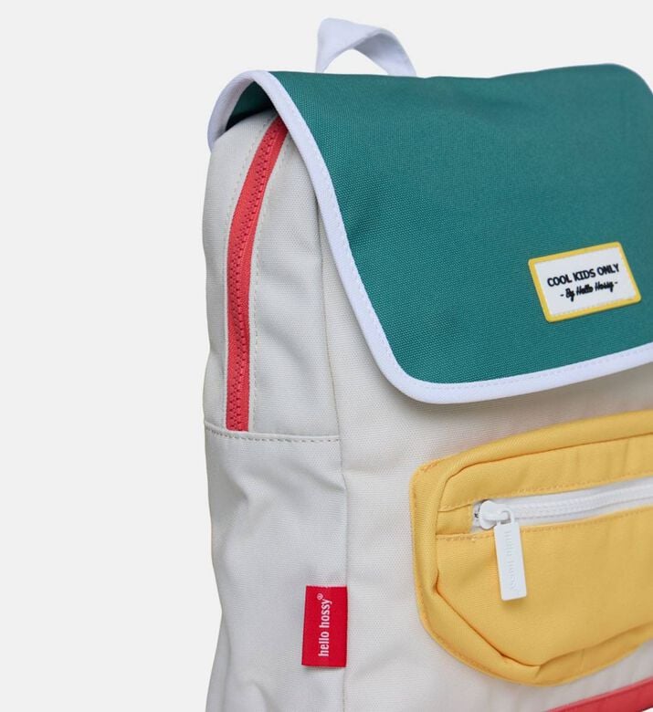 Hello Hossy Mini Playmo Side Pocket Backpack, 26x31x9-cm, Multicolor, Packshot View Hello Hossy Mini Playmo Side Pocket Backpack, 26x31x9-cm, Multicolor, Packshot View