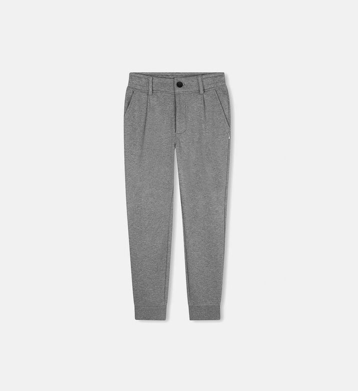 Cotton Pleats-detail Pants