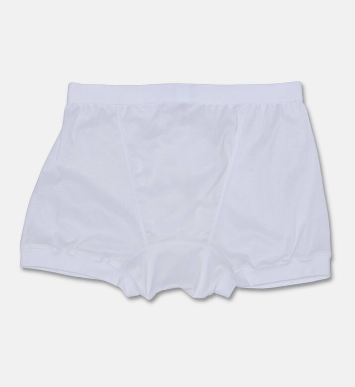 Zimmerli Of Switzerland Open Fly Cotton Boxer, White, Xxl, Packshot View