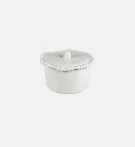 Pearl Embellished Mini Biscuit Jar