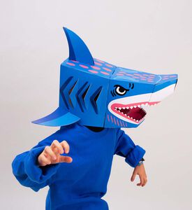 Sharky 3d Cardboard Mask