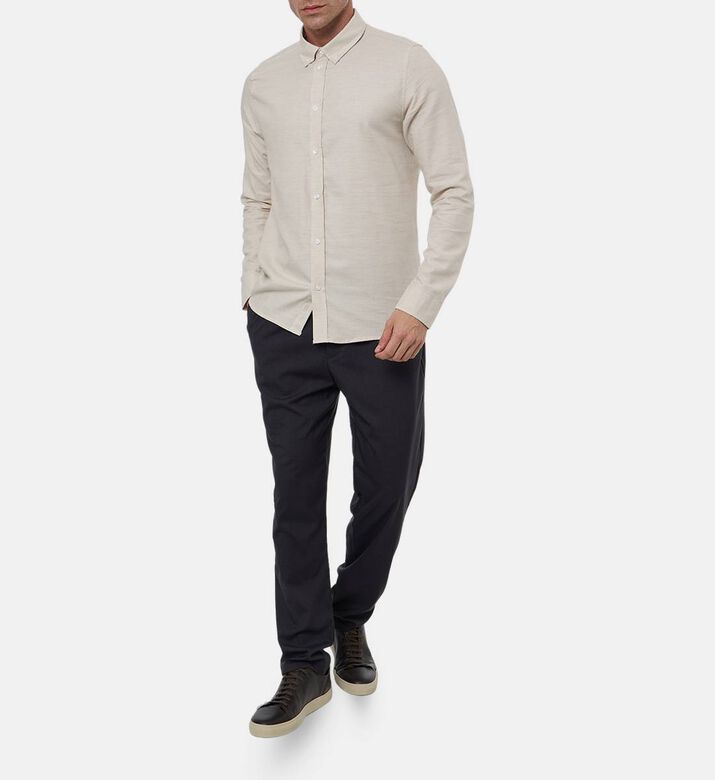 Les Deux Shirt Desert, Ivory, M, Model View