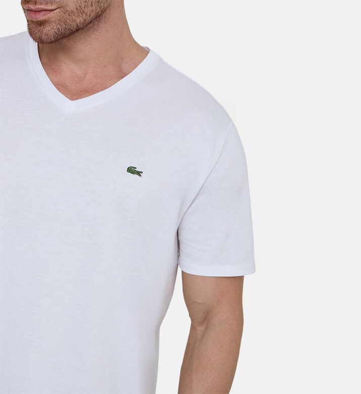V-neck Pima Cotton Jersey T-shirt