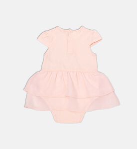 بودي سوت قصير الأكمام بتصميم متعدد الطبقات