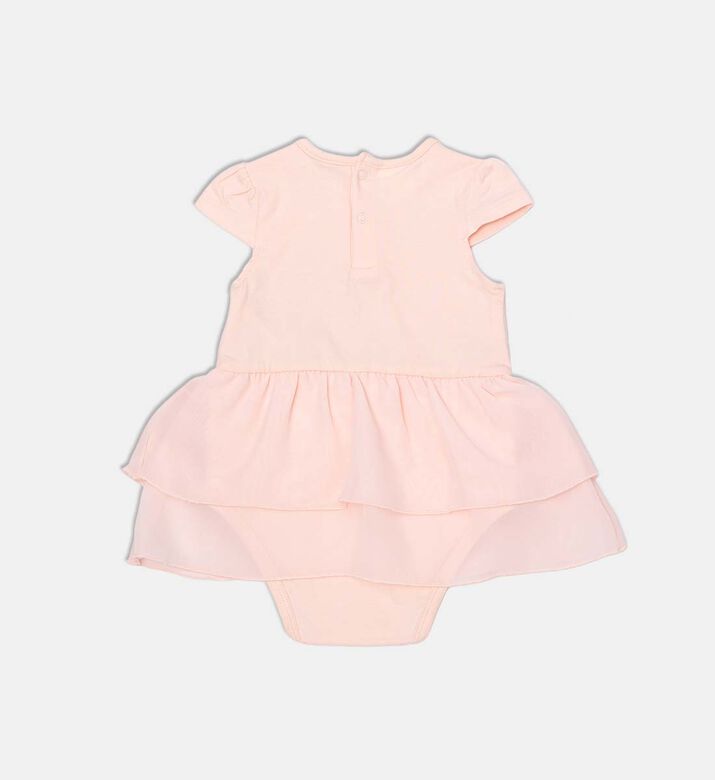 Layered Design Short-sleeve Bodysuit