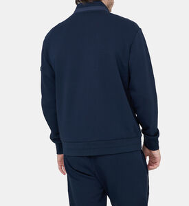 سترة رياضية برقبة عالية بسحاب