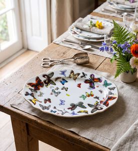 Vista Alegre Butterfly Parade Small Platter, Model View