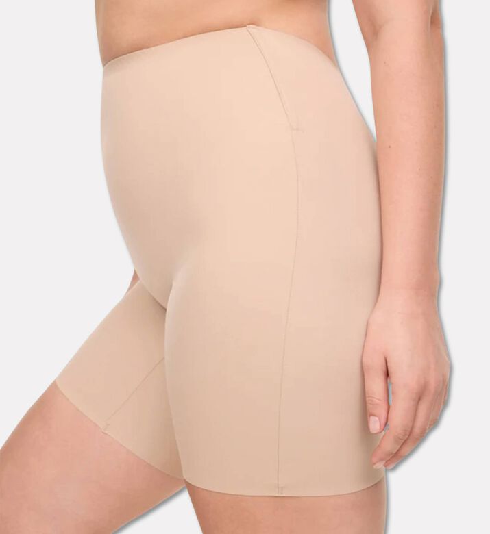 Spanx Thigh Short, Dark-nude, Xl, Model View