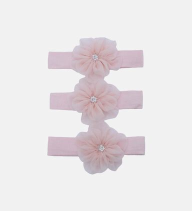 Flower Embellished Wide Headband