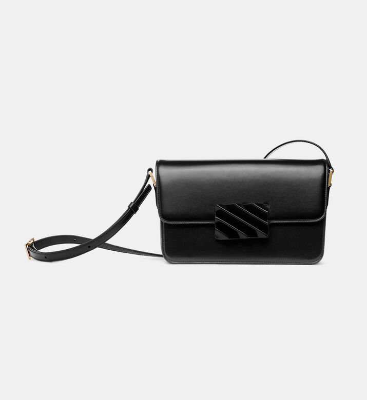 Brick Flap Crossbody Bag